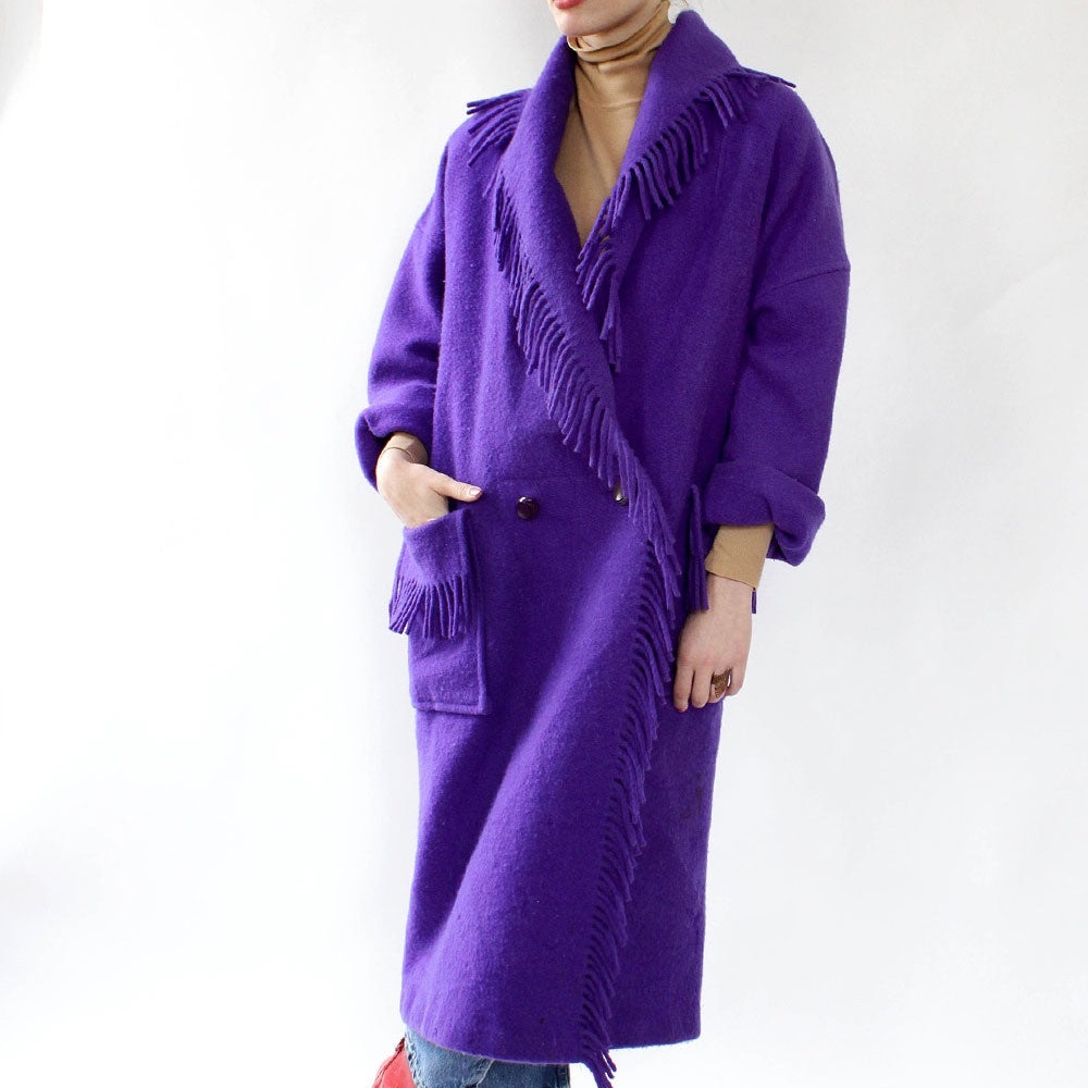 Gallery Deep Purple Textured Fabric